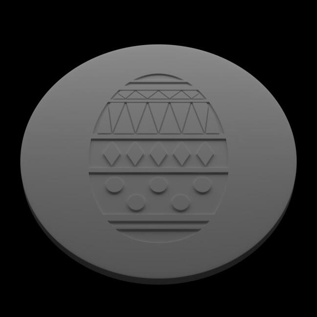Easter Coaster (rendered image)
