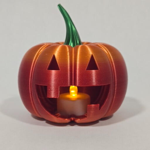 3D Printed Jack O' Lantern